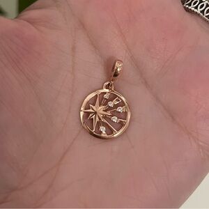 BRAND NEW Pandora ME Rose Gold Rays of Life Medallion Charm